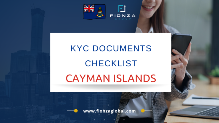 Kyc Dokumente Checkliste für Cayman Islands Incorporation